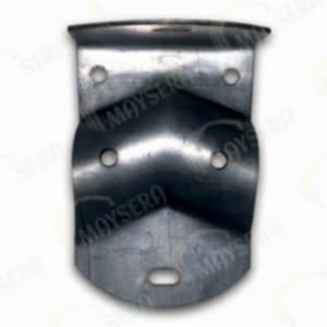 Gotik sera 60'lık tepe kelepçesi | Sera kelepçeleri | Sera konstrüksiyon malzemeleri | MAYSERA